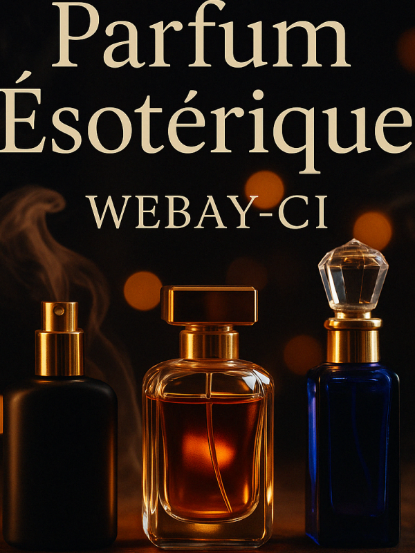 Banniere de parfum esoterique