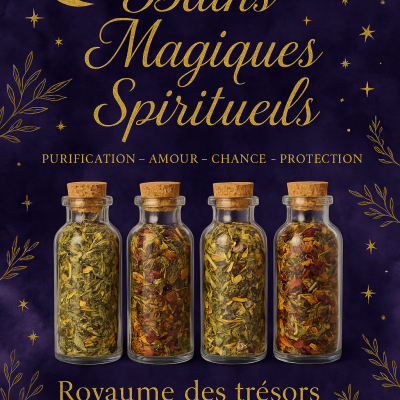 Flyer de bain amour purification