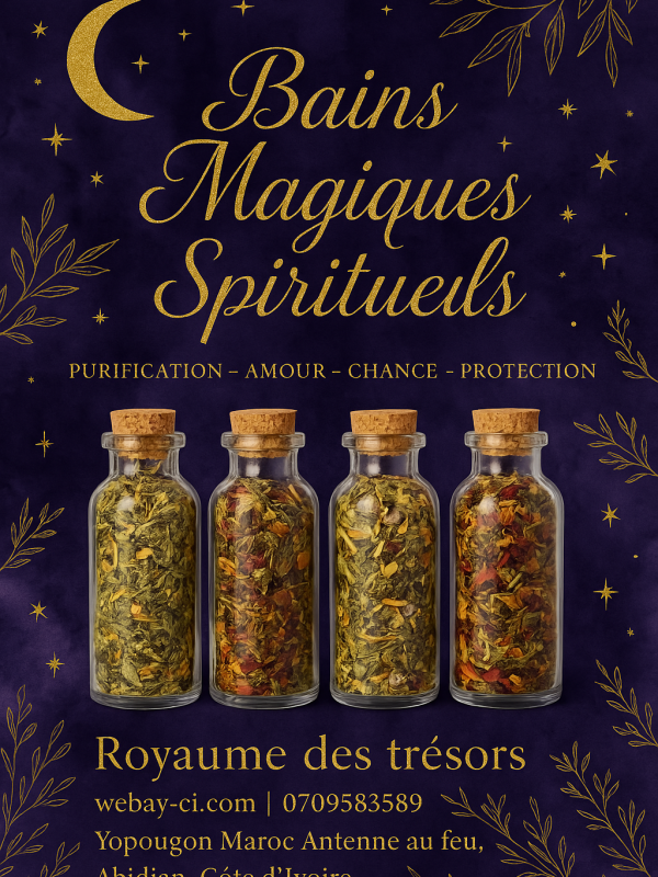 Flyer de bain amour purification