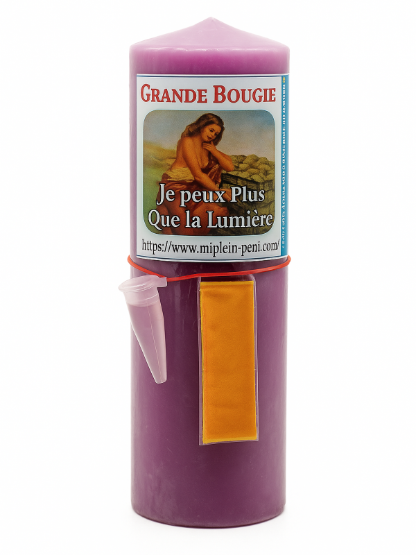 Bougie je peux plus que toi