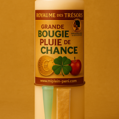 Bougie pluie de chance