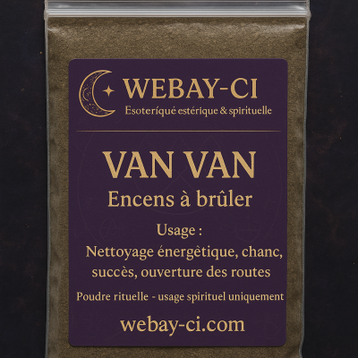 Encens van van webayci