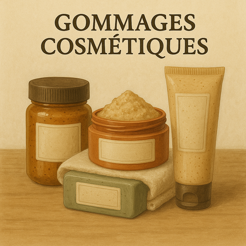 Flyer gommage cosmetique