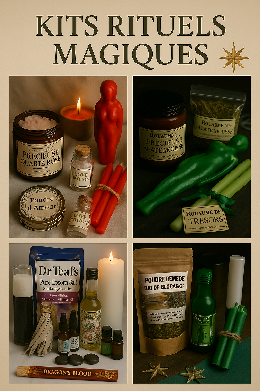 Flyer kit de rituel magique