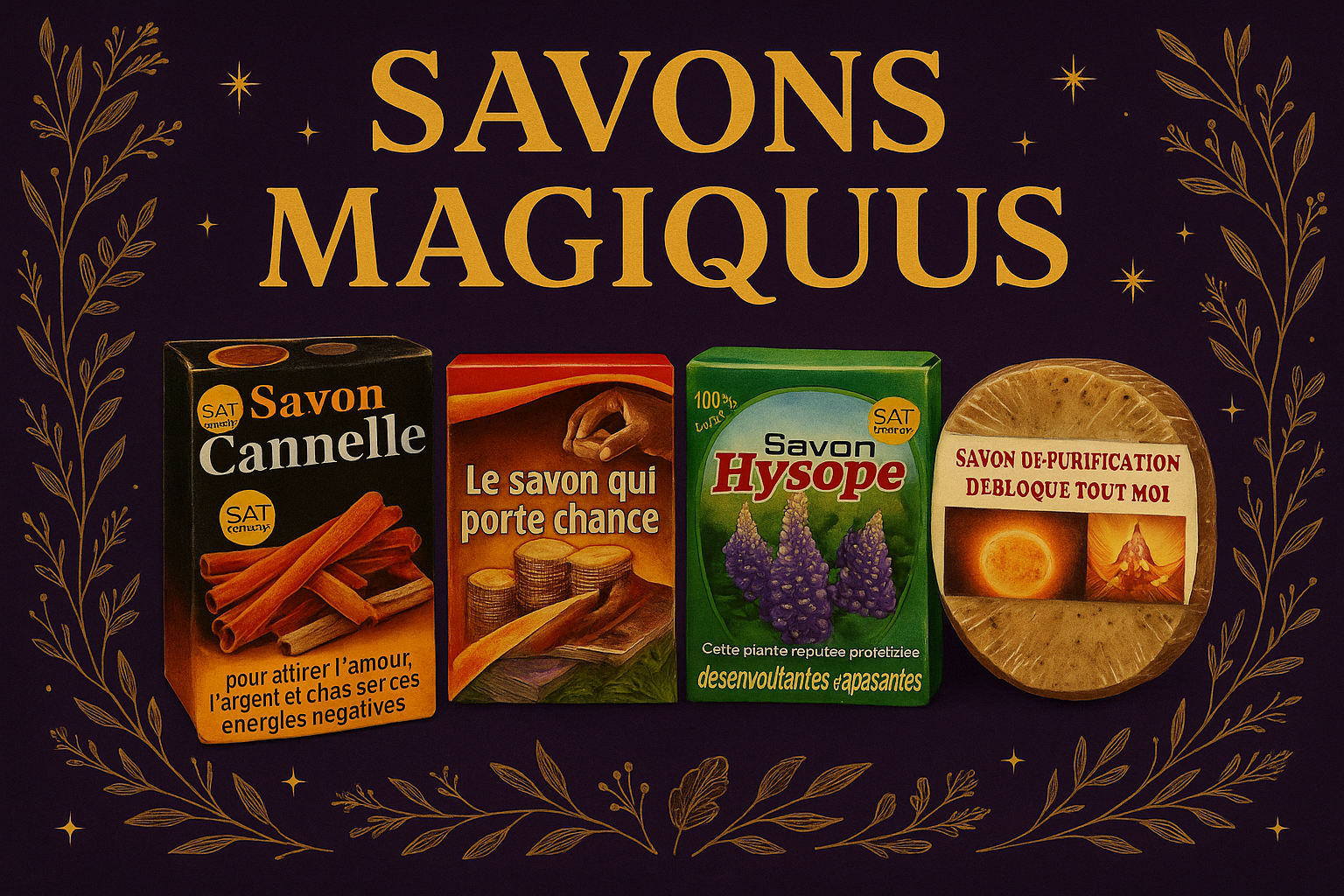 Flyer savon magique