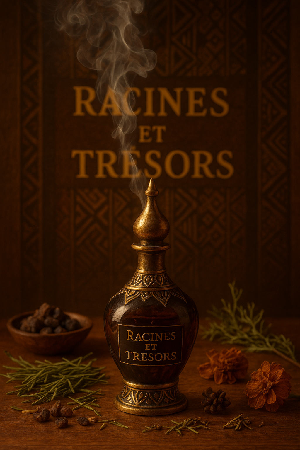 Image parfum spirituel racine et tresors